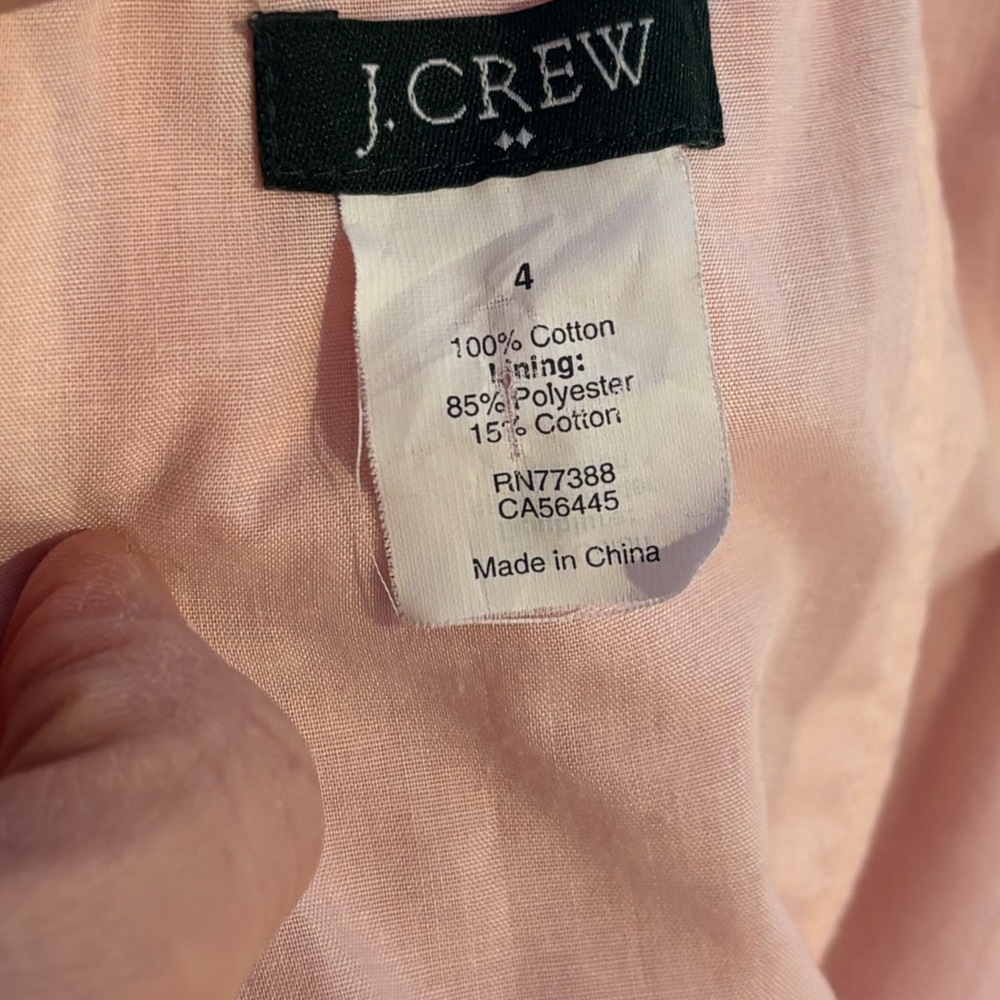 J. Crew Strapless Coral Sundress - Picture 5 of 8
